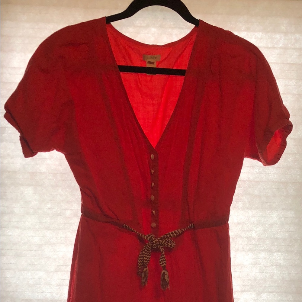 J‎ Crew Coral Dress